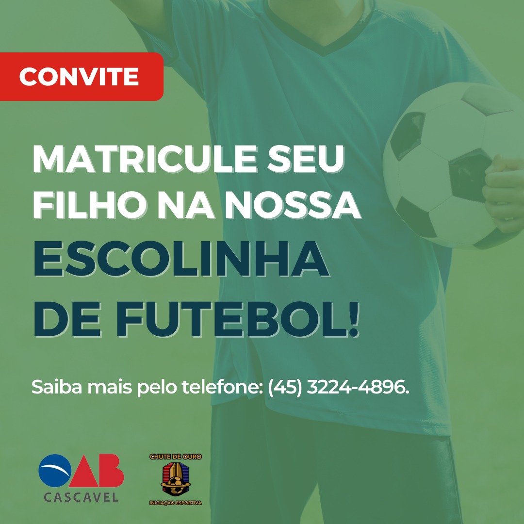 Comissão de Esportes cria escolinha de futebol para filhos dos advogados